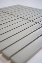 The Mosaic Factory Sevilla Mozaïek Tegel Kitkat Vinger - Sage Groen Mat