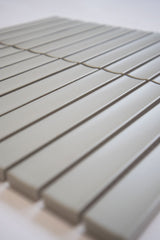 The Mosaic Factory Sevilla Mozaïek Tegel Kitkat Vinger - Sage Groen Mat