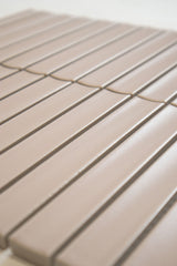 The Mosaic Factory Sevilla Mozaïek Tegel Kitkat Vinger - Vintage Pink Porselein Geglazuurd 296x299 mm