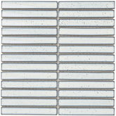 The Mosaic Factory Sevilla Mozaïek Tegel Kitkat Vinger - Wit Porselein Geglazuurd 296x299 mm