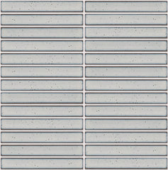 The Mosaic Factory Sevilla Mozaïek Tegel Kitkat Vinger - Wit Porselein Geglazuurd 296x299 mm