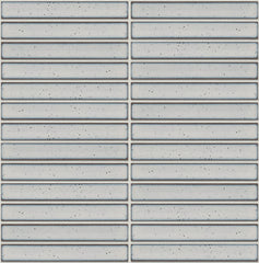 The Mosaic Factory Sevilla Mozaïek Tegel Kitkat Vinger - Wit Porselein Geglazuurd 296x299 mm