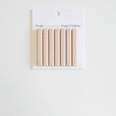 The Mosaic Factory Sevilla Mozaïek Tegel Mini Kitkat Vinger - Roze Porselein Geglazuurd 282x308 mm