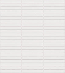 The Mosaic Factory Sevilla Mozaïek Tegel Mini Kitkat Vinger - Wit Mat Porselein Geglazuurd 282x308 mm