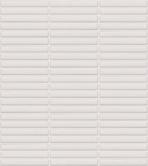 The Mosaic Factory Sevilla Mozaïek Tegel Mini Kitkat Vinger - Wit Porselein Geglazuurd 282x308 mm