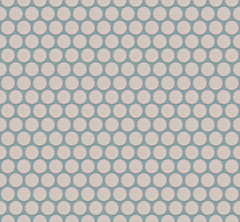 The Mosaic Factory Venice Pennyround Mozaiek Tegel Rond - Extra Wit Porselein Geglazuurd 315x294 mm