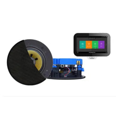 Music Center Aquasound N-Joy Controller (IPX7) - Wand Lader - Conga Wifi Speakerset - 70 Watt - Zwart