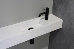 INK Nice Time Fonteinplateau - 120x20x10cm - rechthoekige kom - inkortbaar - Polystone