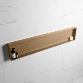 MONDIAZ EASY Nis 149,5x29,5cm in solid surface kleur Oro | Oro. 1 vak geschikt voor in- of opbouw