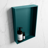 MONDIAZ EASY Niche 44.5x29.5cm in solid surface colour Smag | Smag. 1 compartment suitable for recessed or surface mounting