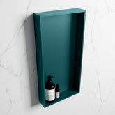 MONDIAZ EASY Niche 59.5x29.5cm in solid surface colour Smag | Smag. 1 compartment suitable for recessed or surface mounting