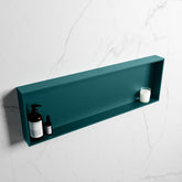 MONDIAZ EASY Niche 89.5x29.5cm in solid surface colour Smag | Smag. 1 compartment suitable for recessed or surface mounting