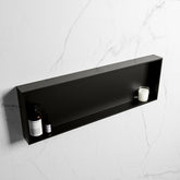 MONDIAZ EASY Niche 89.5x29.5cm in solid surface colour Urban | Urban. 1 compartment suitable for recessed or surface mounting