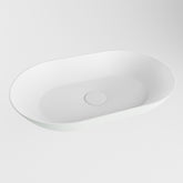 MONDIAZ ONNI Waskom solid surface 55cm kleur Greey / Talc