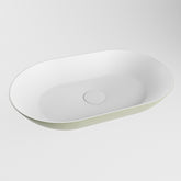 MONDIAZ ONNI Waskom solid surface 55cm kleur Army / Talc