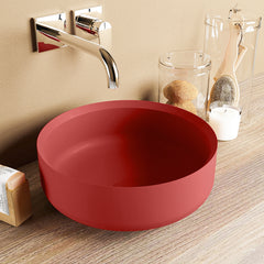 MONDIAZ COSS Waskom solid surface 36cm kleur Fire / Fire