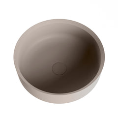 MONDIAZ COSS Waskom solid surface 36cm kleur Smoke / Smoke