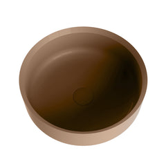 MONDIAZ COSS Waskom solid surface 36cm kleur Rust / Rust