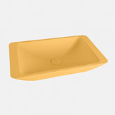 MONDIAZ TOPI Waskom solid surface 60cm kleur Ocher / Ocher