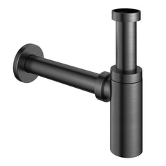 Hotbath Cobber P035 wastafelsifon - Geborsteld Gunmetal PVD