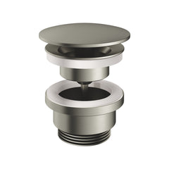 Hotbath Cobber P708 niet-afsluitbare plug - Geborsteld Nikkel