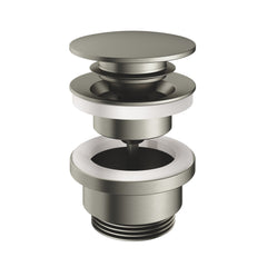 Hotbath Cobber P710 klikplug - Geborsteld Nikkel