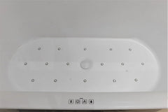 Riho Desire Corner halfvrijstaand bad 184x84cm acryl - rechts - met badvuller - met Sparkle Mood (kopie)