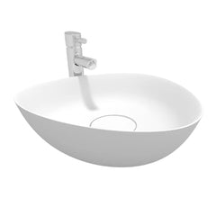 Riho Oviedo waskom - solid surface - 40.90x40.90cm