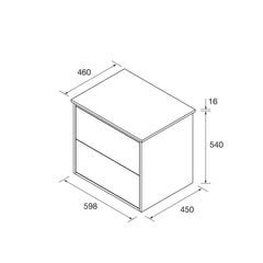 Aurélia Optimus badmeubel + Topplaat