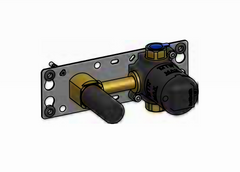 Hotbath HBCB105 inbouwdeel wastfafel mengkraan