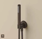 Hotbath Guy M445 handdoucheset met uitlaat - Tuscan bronze