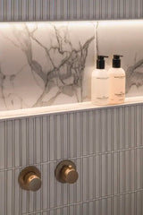 The Mosaic Factory Sevilla Mozaïek Tegel Kitkat Vinger - Vintage White Glossy