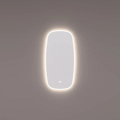Hipp Design 19001 deens ovale spiegel met LED verlichting en verwarming