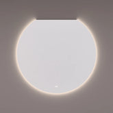 Hipp Design SLP1 spiegel rond met vlakke kant, verlichting en verwarming
