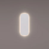 Hipp Design T03 spiegel rechthoekig met afgeronde hoeken en verlichting rondom 30x80cm