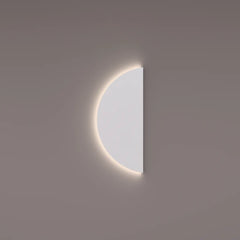 Hipp Design T04 spiegel halfrond met verlichting in de ronding