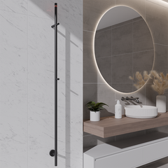 Wiesbaden Callista elektrische handdoekverwarmer - 60 Watt - 150cm