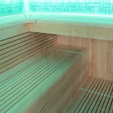 AWT Sauna E1211C populier 180x180 9kW Cilindro