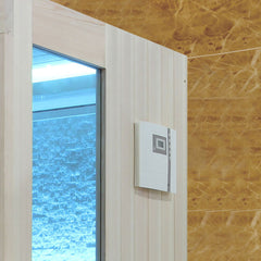 AWT Sauna E1247A populier 220x180 9kW Cilindro