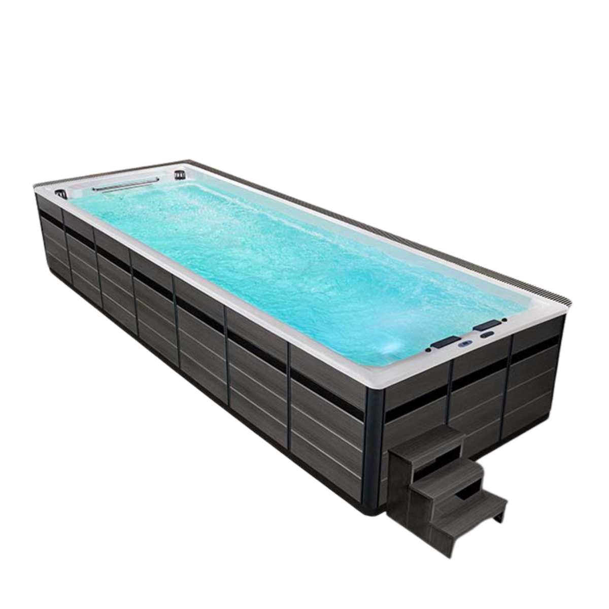 AWT Innovation 800XL-T - zwemspa - 800x300 - wit - grijs