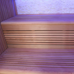 AWT Sauna E1244B red cedar 180x150 9kW EOS Cubo