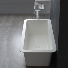 StoneArt Vrijstaand Badkuip BS-502 - mat wit - 179x80