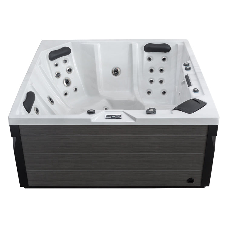 AWT IN-403 basic - buiten whirlpool - Sterling Silver - 200x200 - grijs