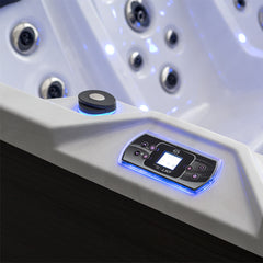 AWT Whirlpool Aussenwhirlpool IN-402 eco Sterling Silver 200x200 grau