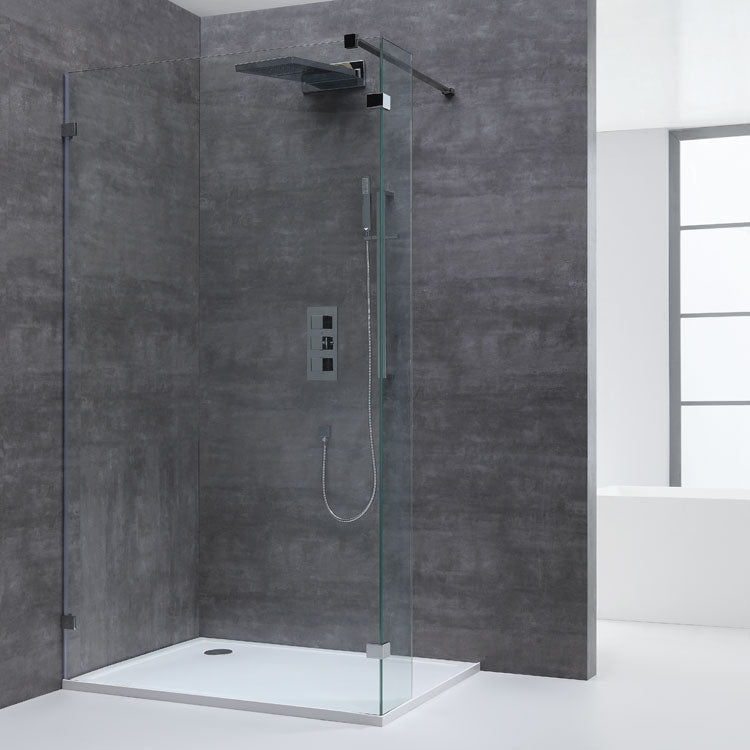AWT Duschwand Walk-in Dusche LY1001 100x210