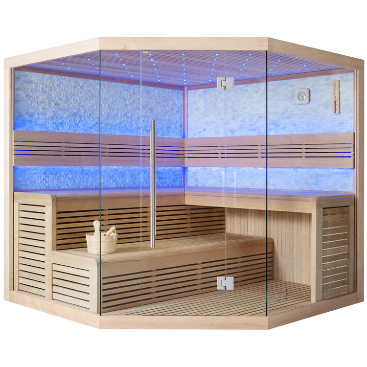 AWT Sauna E1101A Hemlock 220x220 zonder oven