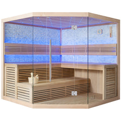 AWT Sauna E1101A Hemlock 220x220 zonder oven