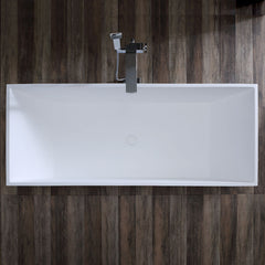 StoneArt Vrijstaand Badkuip BS-532 wit 175x73 glanzend