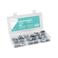 Rubber O-Rings Assortment - 200 Pieces