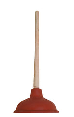 Plopper | Ontstopper met houten steel | Afvoerreiniger
